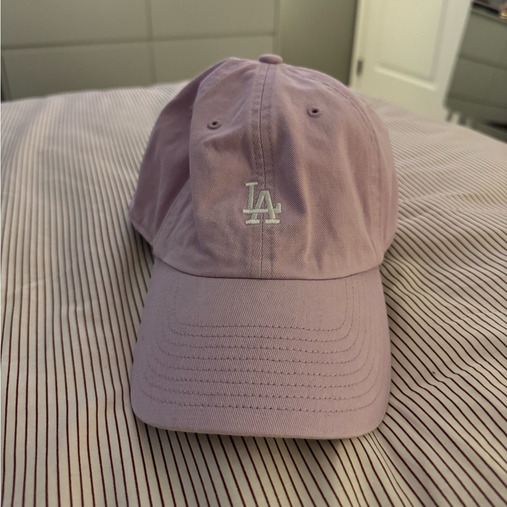 LA Logo Lavender Baseball Cap